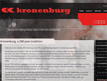 Tablet Screenshot of kronenburgfire.com